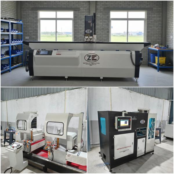 dual spindle aluminium cnc mac