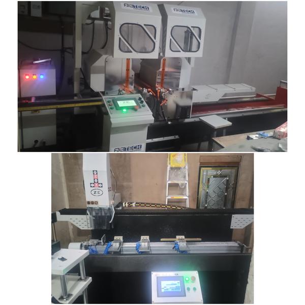 CNC Double Head Aluminium Cutt