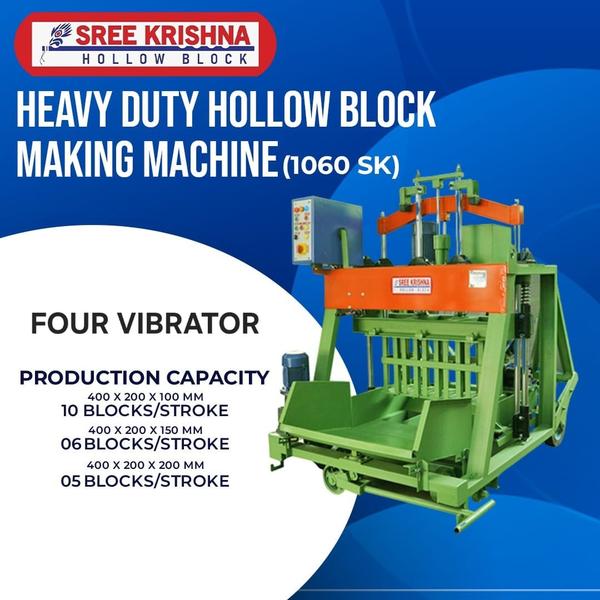 Leading manufacturers Four Vibrator Concrete Block