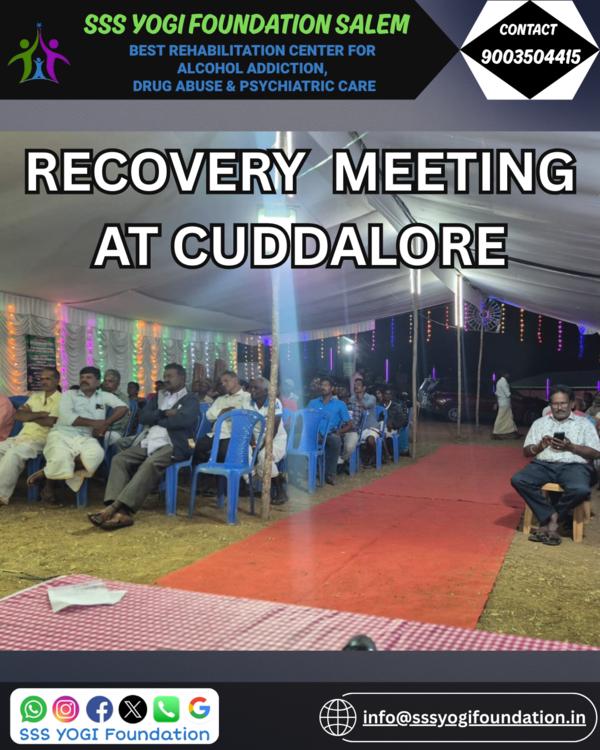 Recovery meeting at Cuddalore 