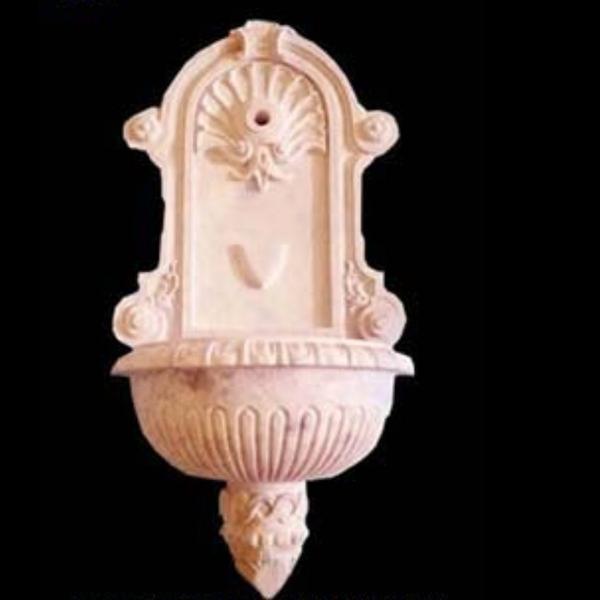 Handcrafted Jodhpur Sandstone Wall Fountain by Bab