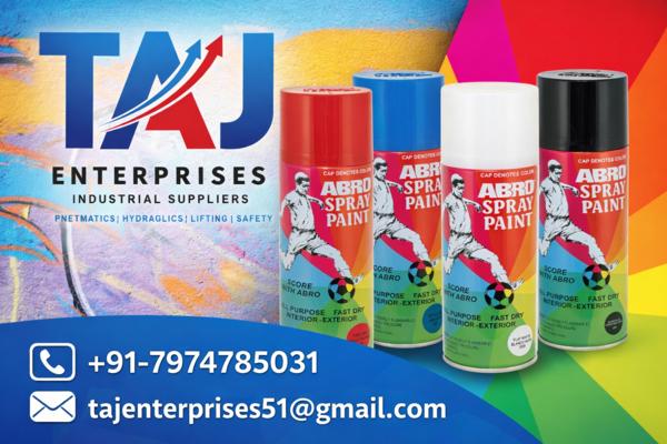 ABRO Spray Paint – Fast Dry Multi Purpose SprayA