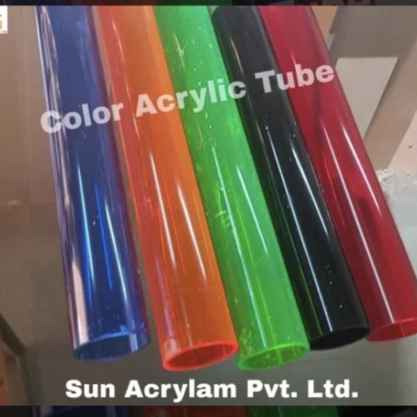Colored Acrylic Tube Manufacturer