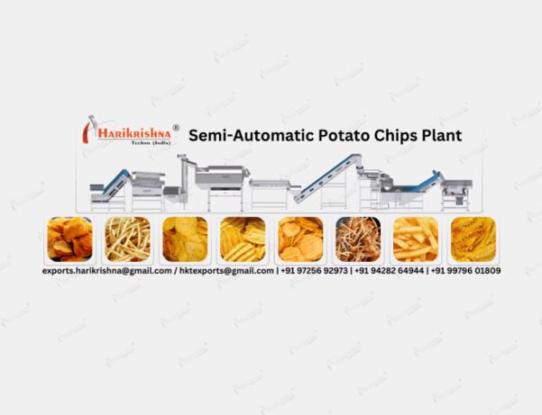 Potato fully automatic chips plant manufacturer in