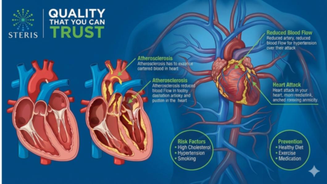' Heart disease ' is a broad term used to describe