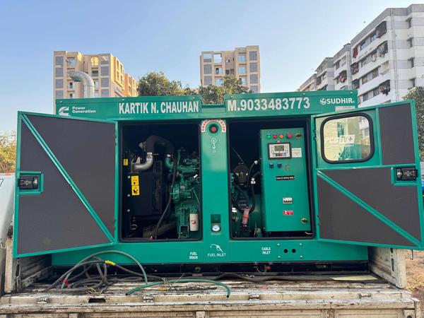 58 5 kva silent diesel generat