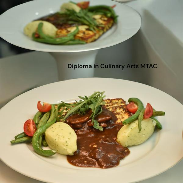 This plate speaks skills,