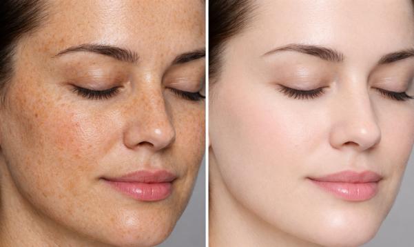 Uneven complexion often develo