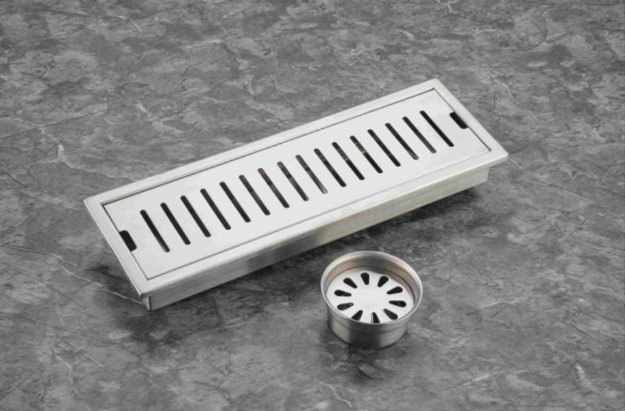 modern shower shelf features