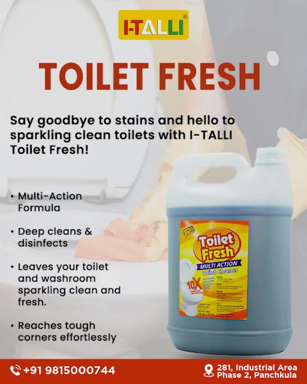 Washroom cleanliness is o