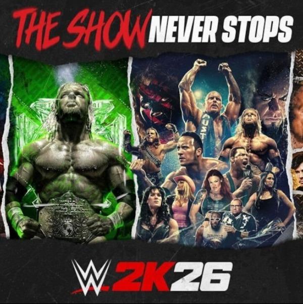 WWE 2K26 on PS5 & Switch 