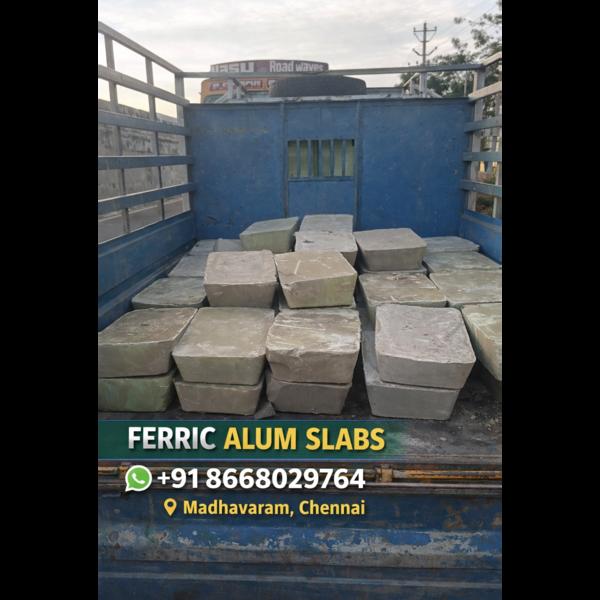 Ferric Alum slabs 14-16%