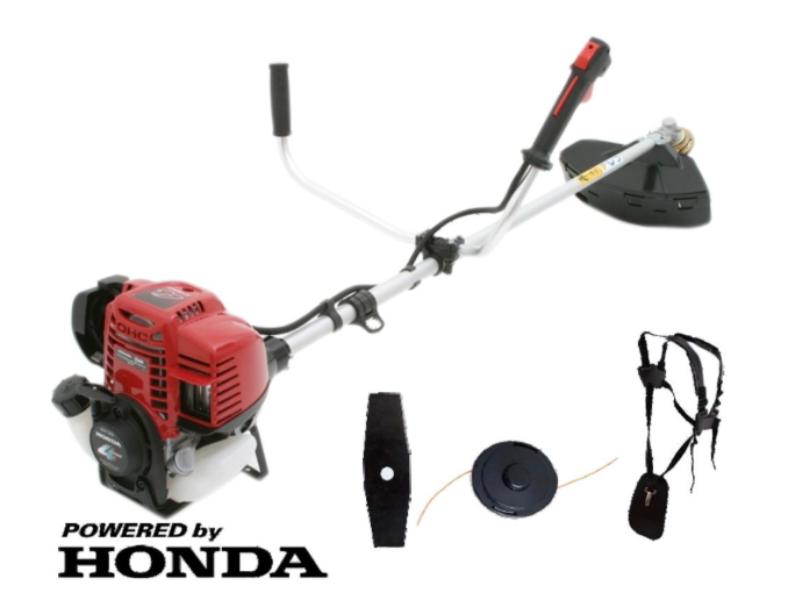 Clearing dense grass and thick vegetation requires