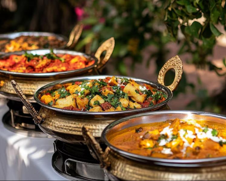 Veg food plays a central role 