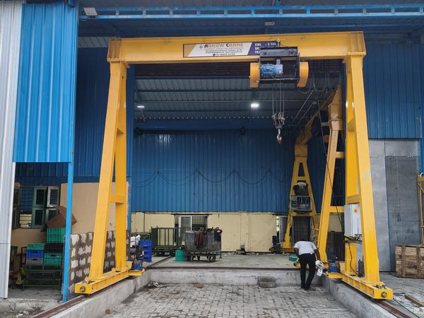 Leading manufacturing EOT crane in coimbatore. EO