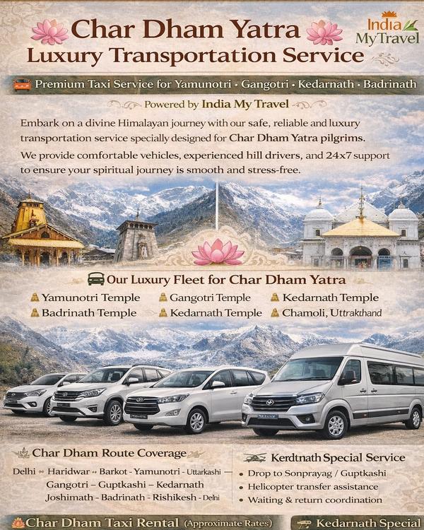 Char Dham Yatra Luxury Transpo