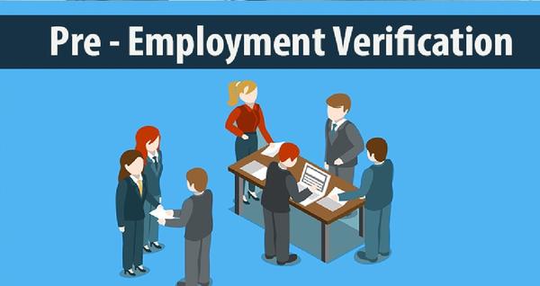 PRE-EMPLOYMENT VERIFICATION Ma