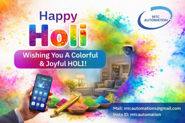 Celebrate Holi with MTC AUTOMATION
