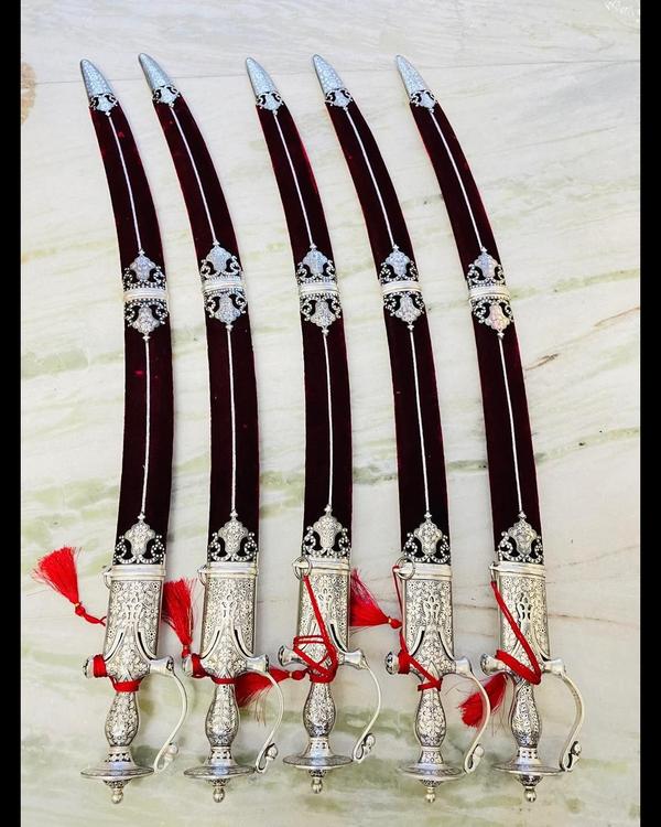 sirohi talwar
silver work talw