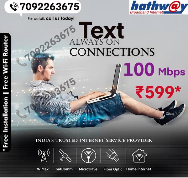 Hathway WiFi new connection in