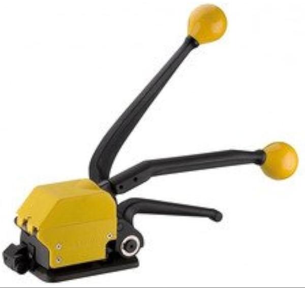 Sealless steel strapping tool. Strap Gauge range f