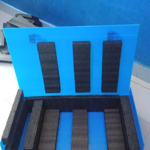 PP fluted box with foam