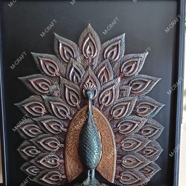 M-CRAFT(Aluminium Cast iron peacock with MRF PU an