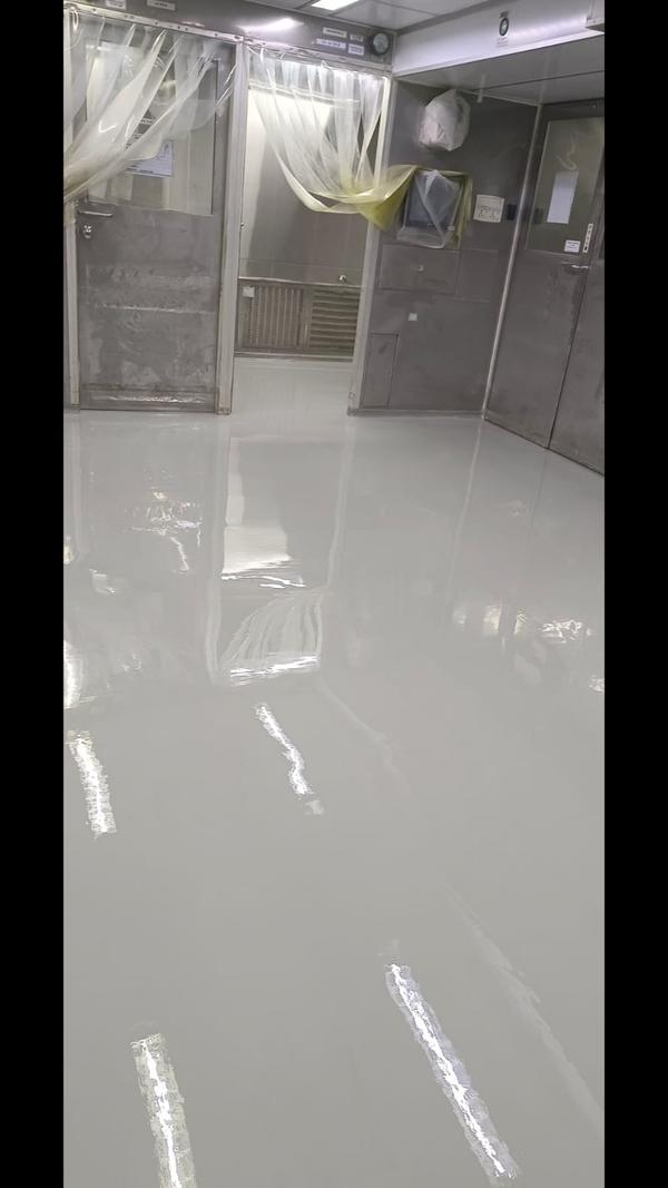 1mm Pharma Epoxy Flooring done at Ghansoli MIDCH