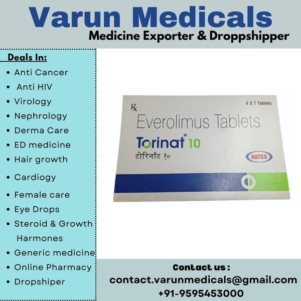 Everolimus Tablets Supplier, Dealer, ExporterWe,