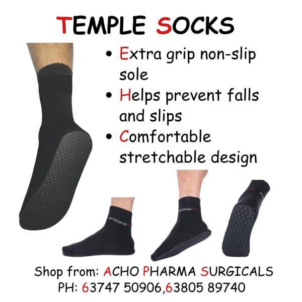 π Temple Socks β Anti Slip Sa