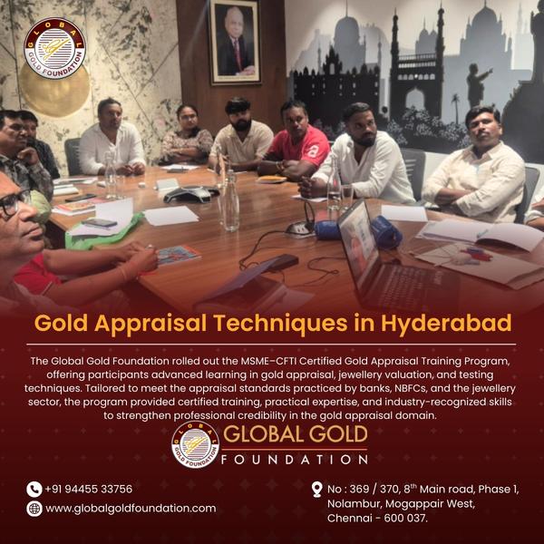 MSME–CFTI Certified Gold Appra