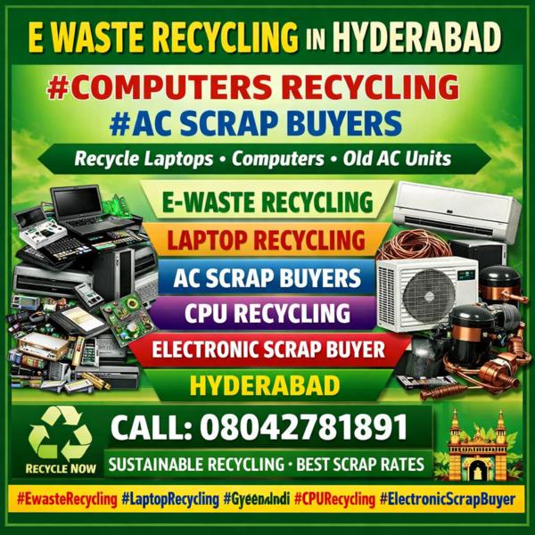 E Waste Recycling in Hyderabad