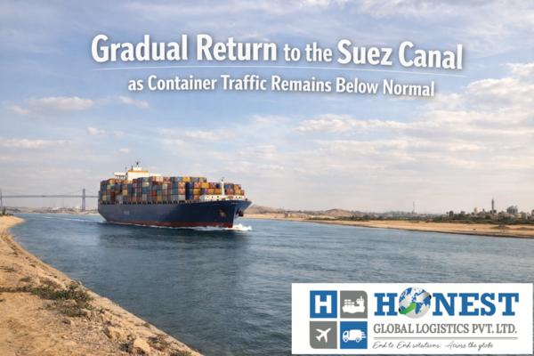 The return to the Suez Canal i