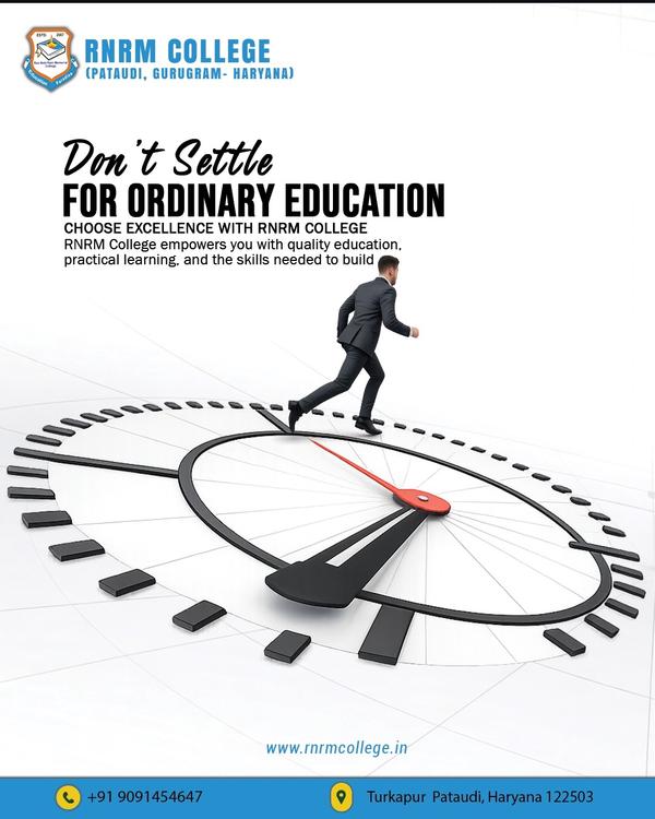 1. Don’t settle for ordin