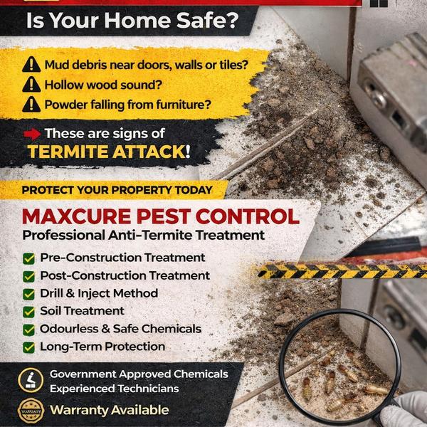 We provide Antitermite Treatme