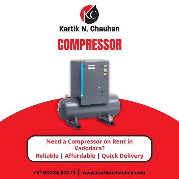 compressor for sandblasting in