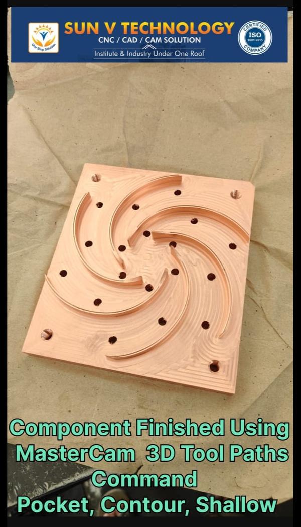 MASTERCAM enables the cre