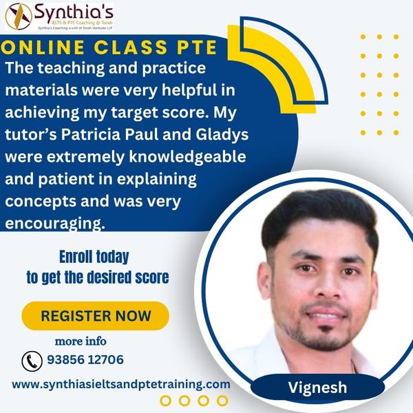PTE coaching classes. Qua