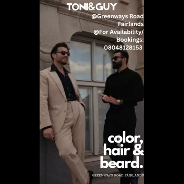 Men’s Professional Haircuts, Color & Bea