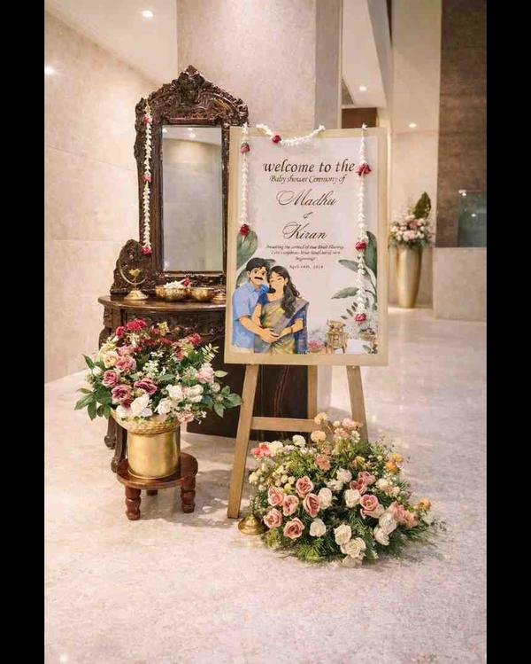 home and banquet hall baby sho