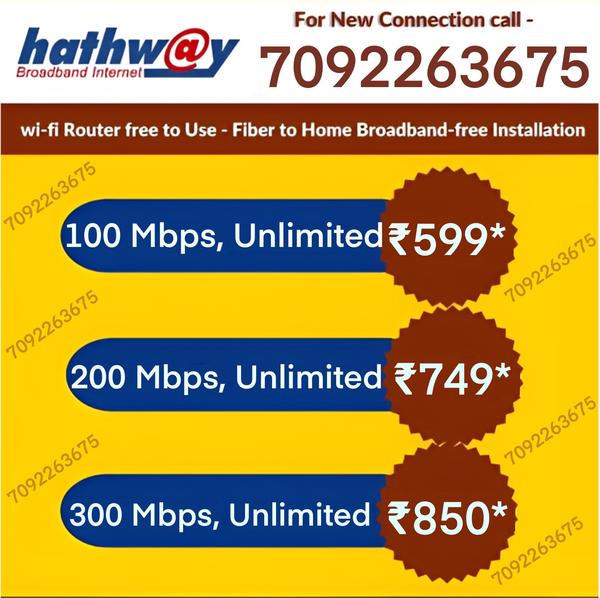 hathway internet connection si
