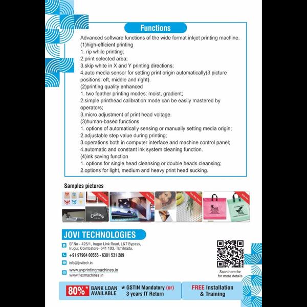 flex printing machine in coimbatore, Tamilnadu.