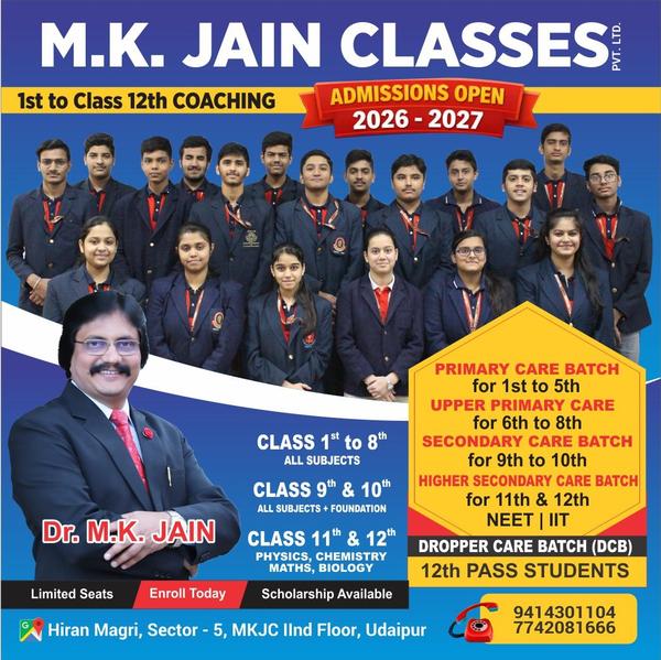 MKJAINCLASSES PVT.LTD UDA