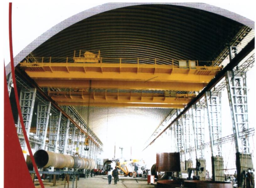 Many industrial facilities require strong lifting 