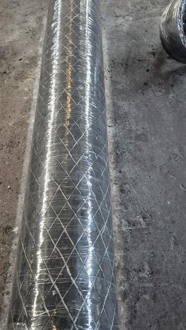 High thickness rubber lining of roller With diamon