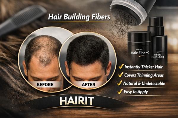 Introducing HAIRIT Hair Building Fibers 