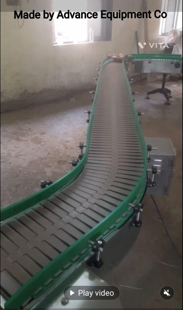Chain Conveyor uses one or multiple chains to move