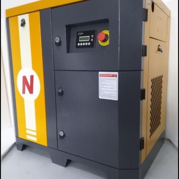 A screw compressor is a type of rotary positive-di