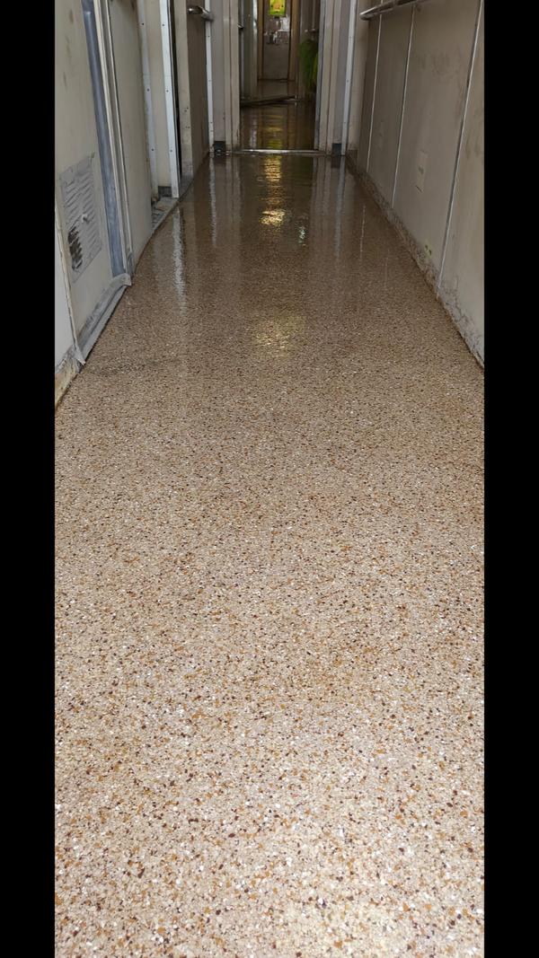 Standard coatings often fail on oil-soaked surface