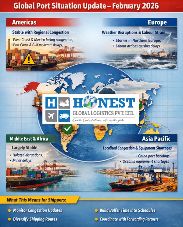 The latest Port Situation Upda